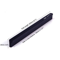 Solid Zinc Furniture Kitchen Bathroom Cabinet Handles Drawer Bar Handle Pull Knob Black 192mm Kings Warehouse 