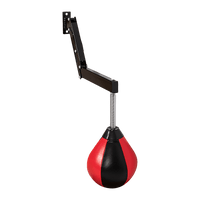Speed Bag Punching Boxing Bag Wall Mount Reflex Training Sports & Fitness Kings Warehouse 