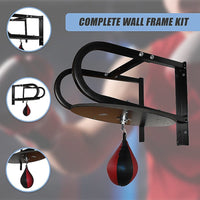 Speedball with Wall Frame – Boxing Punching Bag Training Set for Home Gym Sports & Fitness Kings Warehouse 