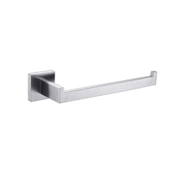 Square Hand Towel Holder Ring Wall Mounted Modern Towel Bar Bathroom Kitchen Kings Warehouse 