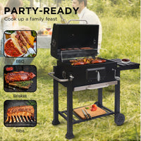 Square Outdoor Barbecue Grill BBQ Kings Warehouse 