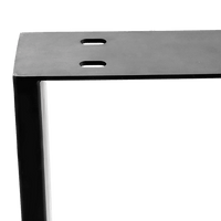 Square Shaped Table Bench Desk Legs Retro Industrial Design Fully Welded Kings Warehouse 