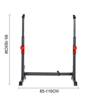 Squat Barbell Pair Rack Bench Home Gym Weight Fitness Lifting Stand Kings Warehouse 