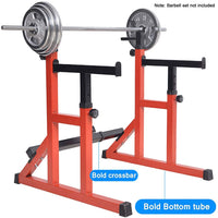 Squat Rack Barbell Rack Dip Station Home Fitness GYM Bench Press Bar Weight Lifting Strength Training Kings Warehouse 