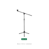 Stage Stands Tripod Mic Stand with Boom 2-Pack Kings Warehouse 