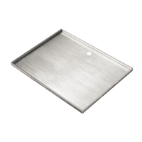 Stainless Steel BBQ Grill Hot Plate 46.5 x 38CM Premium 304 Grade Kings Warehouse 