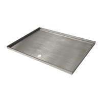 Stainless Steel BBQ Grill Hot Plate 49 X 40CM Premium 304 Grade Kings Warehouse 