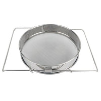 Stainless Steel Double-layer Bee Honey Sieve Filtration, Strainer Honey Harvesting Tool Home & Garden Kings Warehouse 