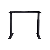 Standing Desk Frame Only Dual Motor Motorised Adjustable 125KG Load Black Furniture Kings Warehouse 