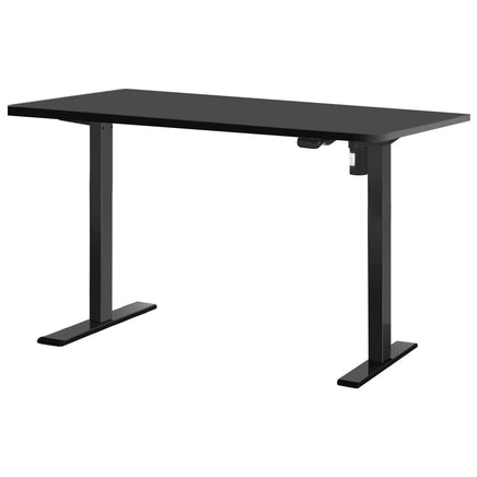 Standing Desk Motorised Black 140CM Furniture Kings Warehouse 