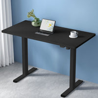 Standing Desk Motorised Black 140CM Furniture Kings Warehouse 