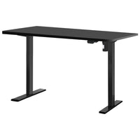 Standing Desk Motorised Black 140CM Furniture Kings Warehouse 