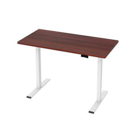 Standing Desk Motorised Dual Motor 120CM Walnut Furniture Kings Warehouse 