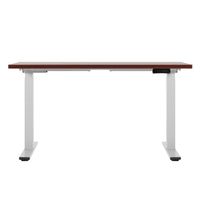Standing Desk Motorised Dual Motor 120CM Walnut Furniture Kings Warehouse 