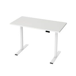 Standing Desk Motorised Dual Motor 120CM White Furniture Kings Warehouse 