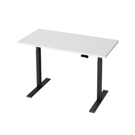 Standing Desk Motorised Dual Motor White 120CM Furniture Kings Warehouse 