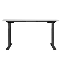 Standing Desk Motorised Dual Motor White 140CM Furniture Kings Warehouse 