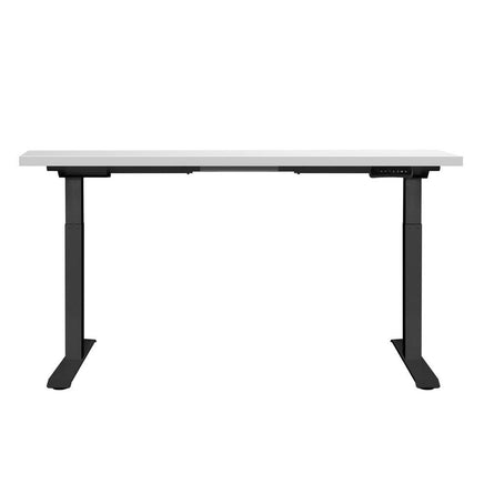 Standing Desk Motorised Dual Motor White 140CM Furniture Kings Warehouse 