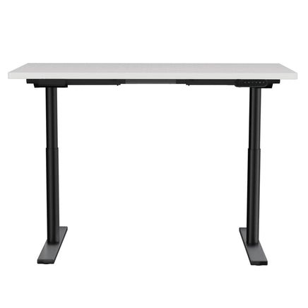 Standing Desk Motorised Electric Dual Motor White 120CM Furniture Kings Warehouse 