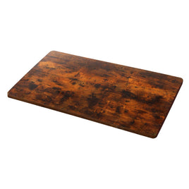 Standing Desk Top Rustic Brown 120CM Furniture Kings Warehouse 