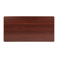 Standing Desk Top Walnut 140CM Furniture Kings Warehouse 