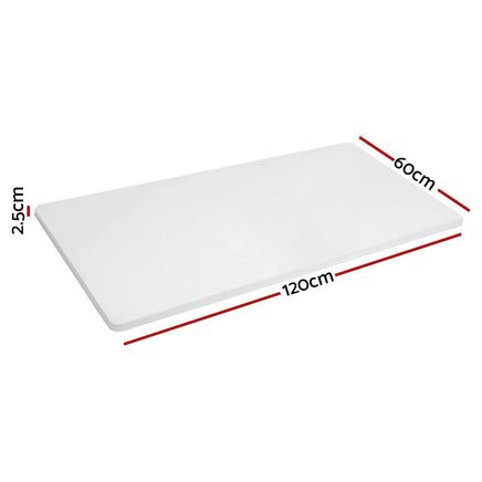 Standing Desk Top White 120CM Furniture Kings Warehouse 