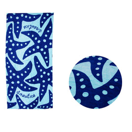 Starfish Cotton Beach Towel 70 x 145 cm Home & Garden Kings Warehouse 