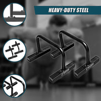 Steel Parallette Bars Push Up & Dip Workouts Sports & Fitness Kings Warehouse 