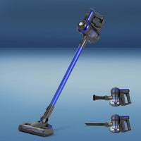 Stick Vacuum Cleaner Brushless Cordless 250W Blue Appliances Kings Warehouse 