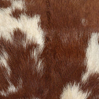 Stool Genuine Goat Leather 40x30x45 cm Kings Warehouse 