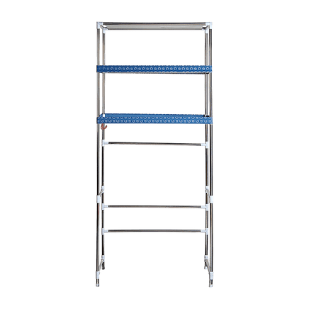 Storage Shelves Shelf 3 Tier Rack Portable Laundry Stand Unit Organiser Furniture Kings Warehouse 