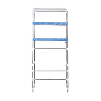 Storage Shelves Shelf 3 Tier Rack Portable Laundry Stand Unit Organiser Furniture Kings Warehouse 