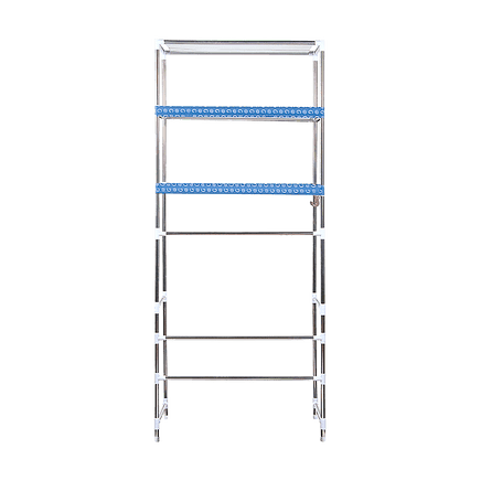 Storage Shelves Shelf 3 Tier Rack Portable Laundry Stand Unit Organiser Furniture Kings Warehouse 