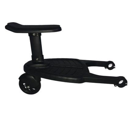 Stroller Step Board Toddler Buggys Wheel Standing Board Skateboard For Pram Kids Black Baby & Kids Kings Warehouse 
