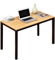 Sturdy and Heavy Duty Foldable Office Computer Desk (Teak, 120cm) Kings Warehouse 