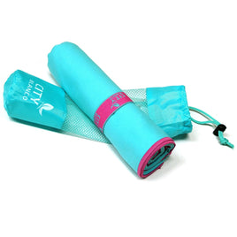 Super Absorbent Sports Towel Aqua Home & Garden Kings Warehouse