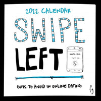 Swipe Left 2022 Square Wall Calendar Kings Warehouse 