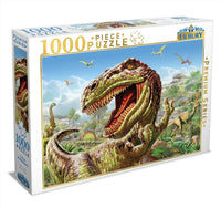 T Rex And Dinosaurs 1000 Piece Puzzle Kings Warehouse 