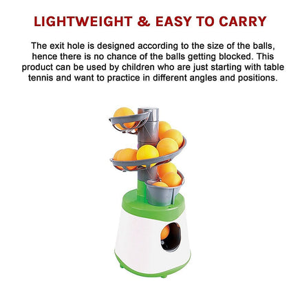 Table Tennis Pong Robot Automatic Ball Launcher Training Machine Gift & Novelty Kings Warehouse 