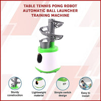 Table Tennis Pong Robot Automatic Ball Launcher Training Machine Gift & Novelty Kings Warehouse 