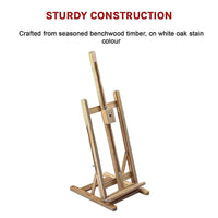 Tabletop Easel Wood Studio H-Frame Artist Art Display Painting Shop Tripod Stand Wedding Baby & Kids Kings Warehouse 