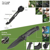 Tactical Emergency Survival Kit Outdoor Sports Hiking Camping SOS Tool Equipment Kings Warehouse 