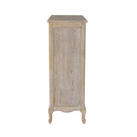 Tallboy Oak Wood Plywood Veneer White Washed Finish Storage Drawers Furniture Kings Warehouse 