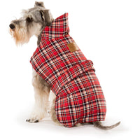 Tartan Red Dog Coat 35cm Kings Warehouse 