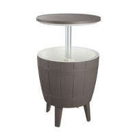 Taupe Cooler Table Furniture Kings Warehouse 
