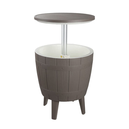 Taupe Cooler Table Furniture Kings Warehouse 