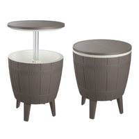 Taupe Cooler Table Furniture Kings Warehouse 