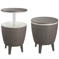 Taupe Cooler Table Furniture Kings Warehouse 