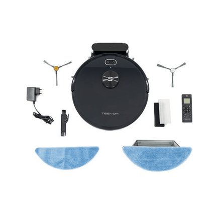 Tesvor S6+ Robot Vacuum Cleaner Mop 2700Pa With Laser Navigation Appliances Kings Warehouse 