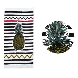 The Gaint Pineapple Cotton Beach Towel Home & Garden Kings Warehouse 